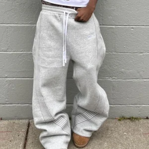 Unisex Pants – Embroidered, Comfort Fit | Elastic Waist | Comfort Fit for Everyday Use