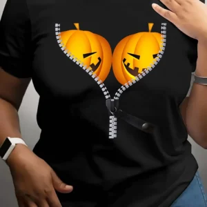 New Women's T-shirt Plus Size Printed Casual Loose Fashion Short Sleeve T-shirt, Soft Comfortable and Breathable, Outdoor Sports