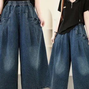 Women Pants – Denim, Plus Size | Wide Leg | Comfort Fit for Everyday Use