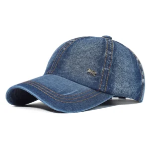 Unisex Vintage Denim Cap