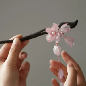 Unisex Hair Pin – Pearl, Floral | Premium Finish | Elegant Styling for Daily Looks